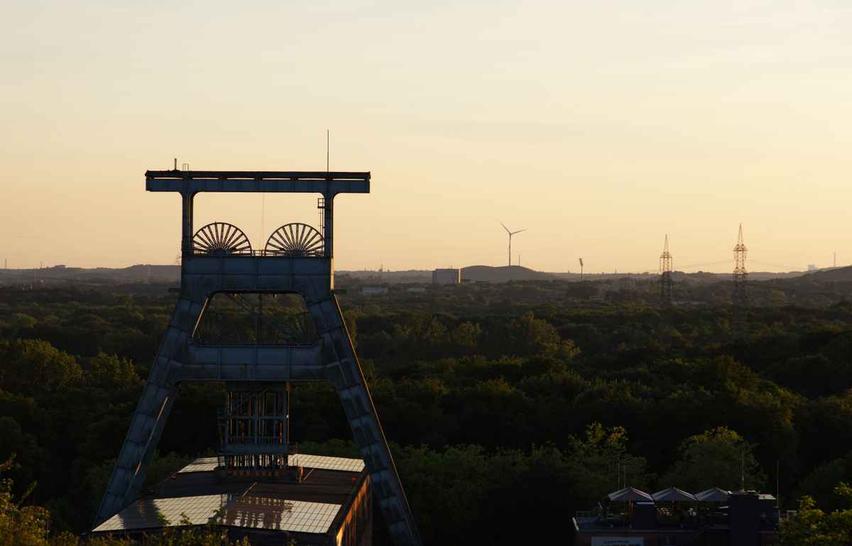 Förderturm Zeche Ewald